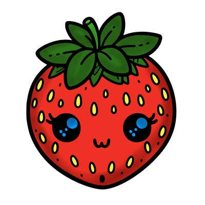 cute strawberry