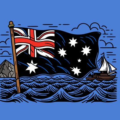 australian national flag