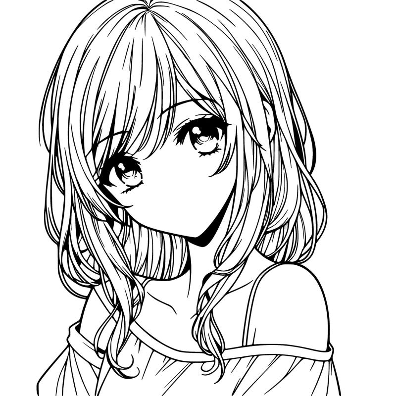 anime girl realistic girl