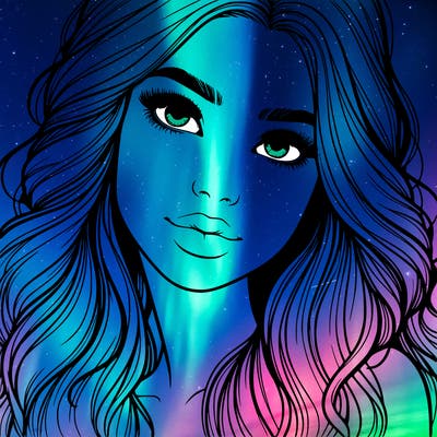 beautiful realistic girl