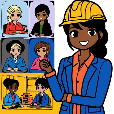 asian woman who is an engineer