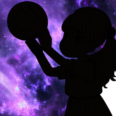 ten year old girl shooting a basketball!