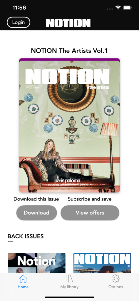Notion - Magazines & Newspapers App | MWM