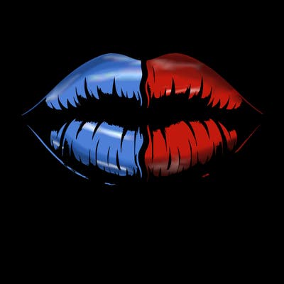 realistic lip split in fourth . 1 fourth ice 1 fire 1wind 1 earth