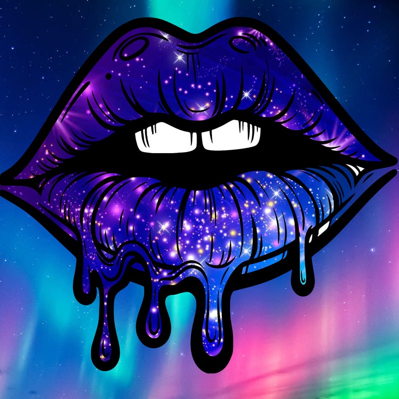 lips that look realistic and drip