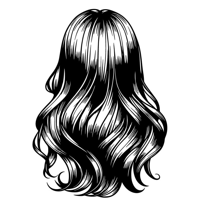 realistic hair