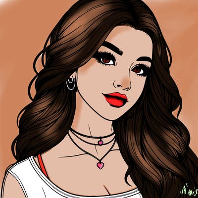 detailed realistic girl