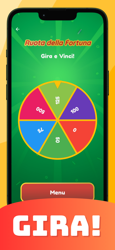Scopa e Scopone gioco di carte - Ruota della fortuna con funzione di giro e vinci nell'app di gioco di carte Scopa e Scopone