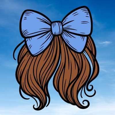 female hair bow