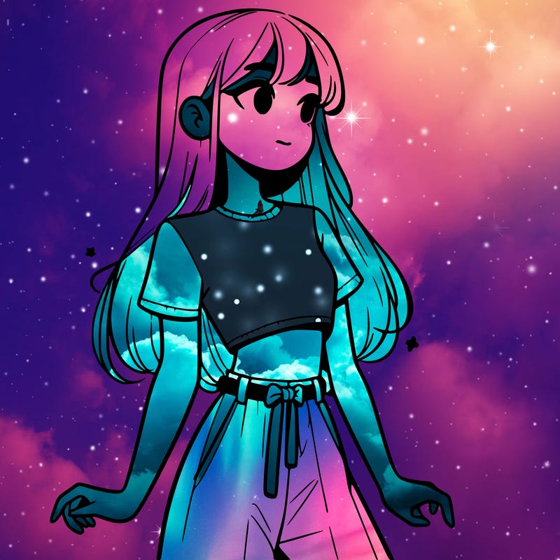 girl in a cute crop top