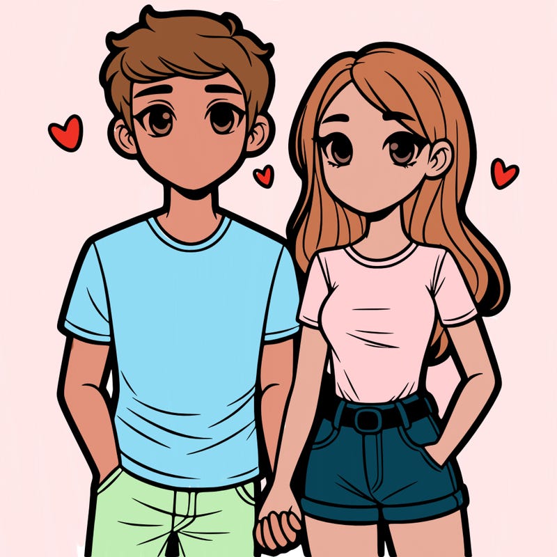 boyfriend and girlfriend