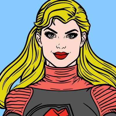 superhero woman