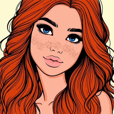 beautiful realistic girl