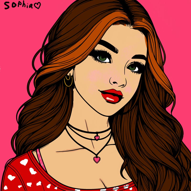 detailed realistic girl