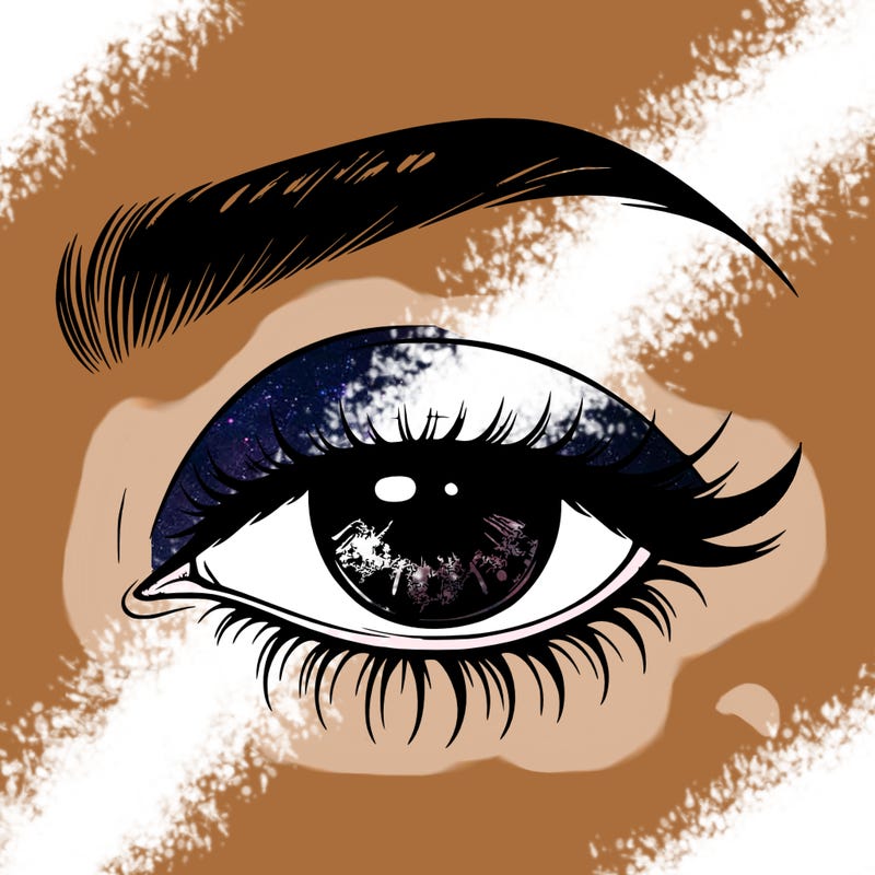 eye closed realistic