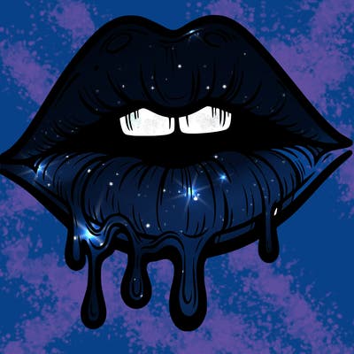 lips that look realistic and drip