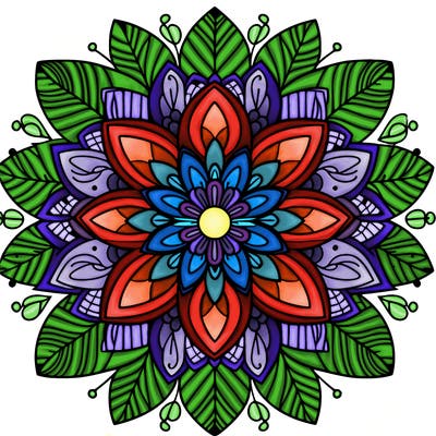flower mandala