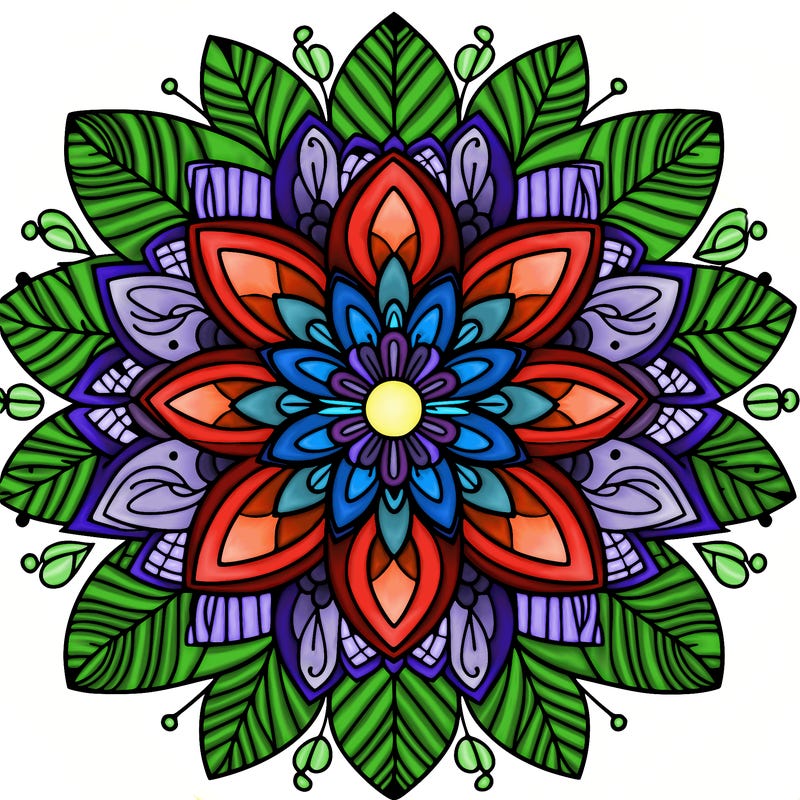 flower mandala