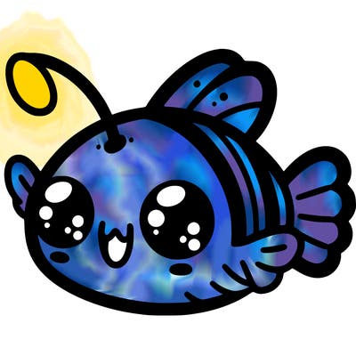 kawii angler fish