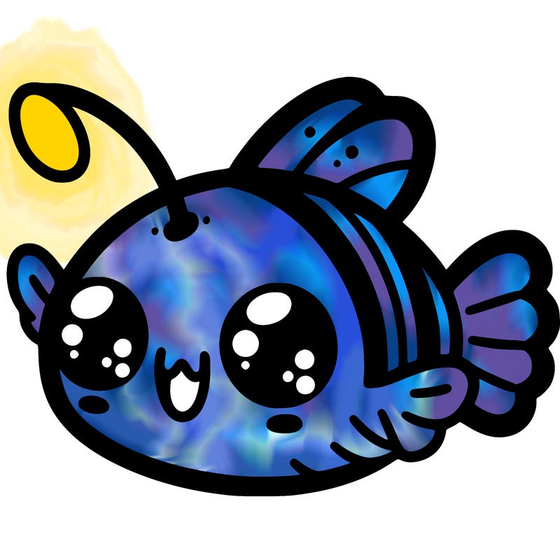 kawii angler fish