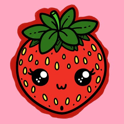 cute strawberry