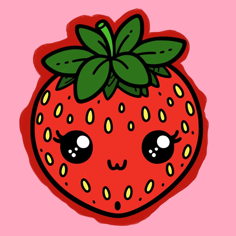 cute strawberry
