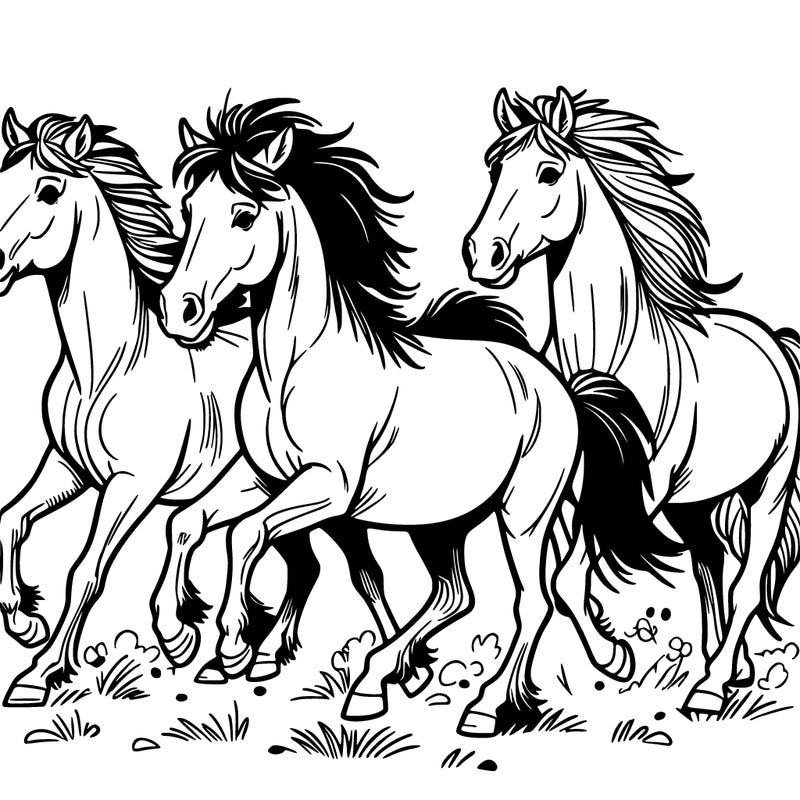 wild horses