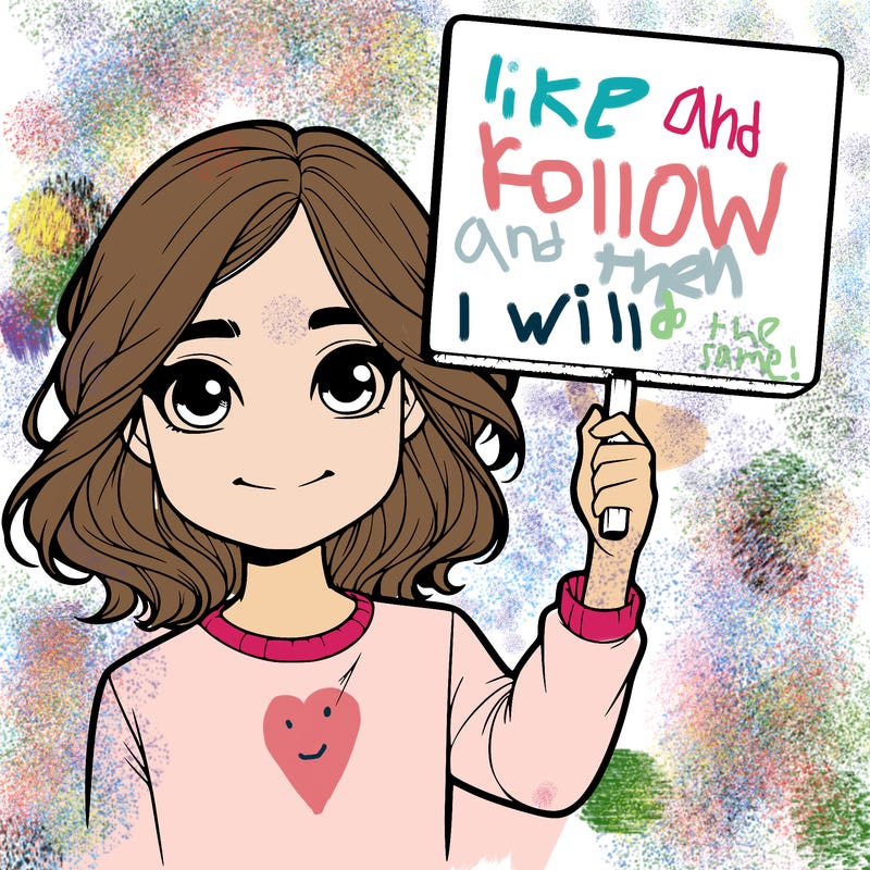 realistic girl holding up a sign