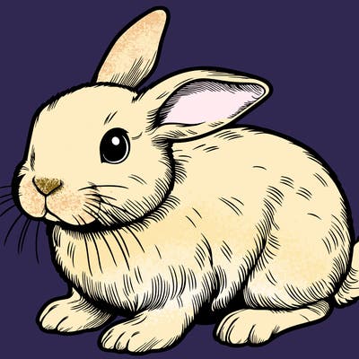 realistic bunny