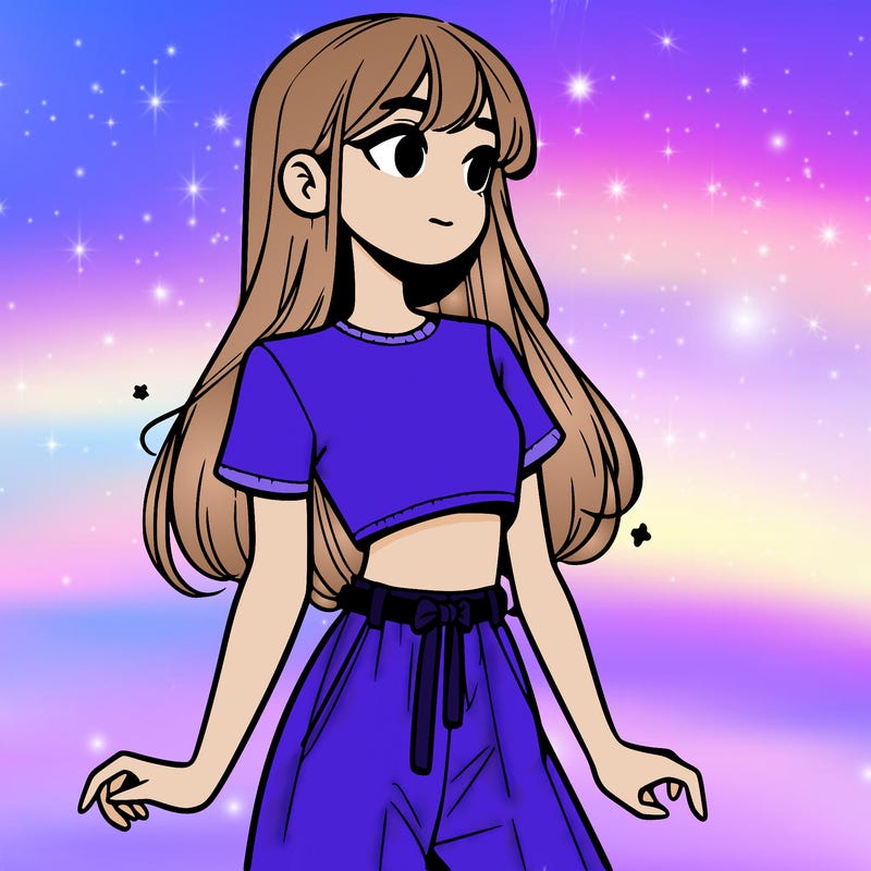 girl in a cute crop top