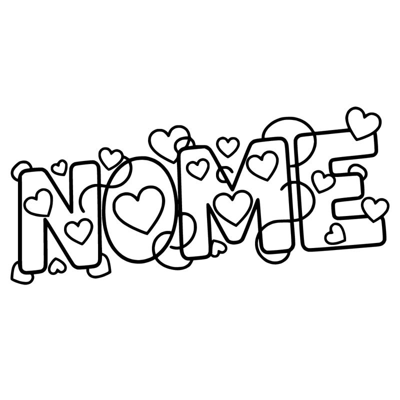 nome with hearts