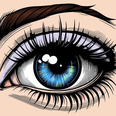 realistic eye