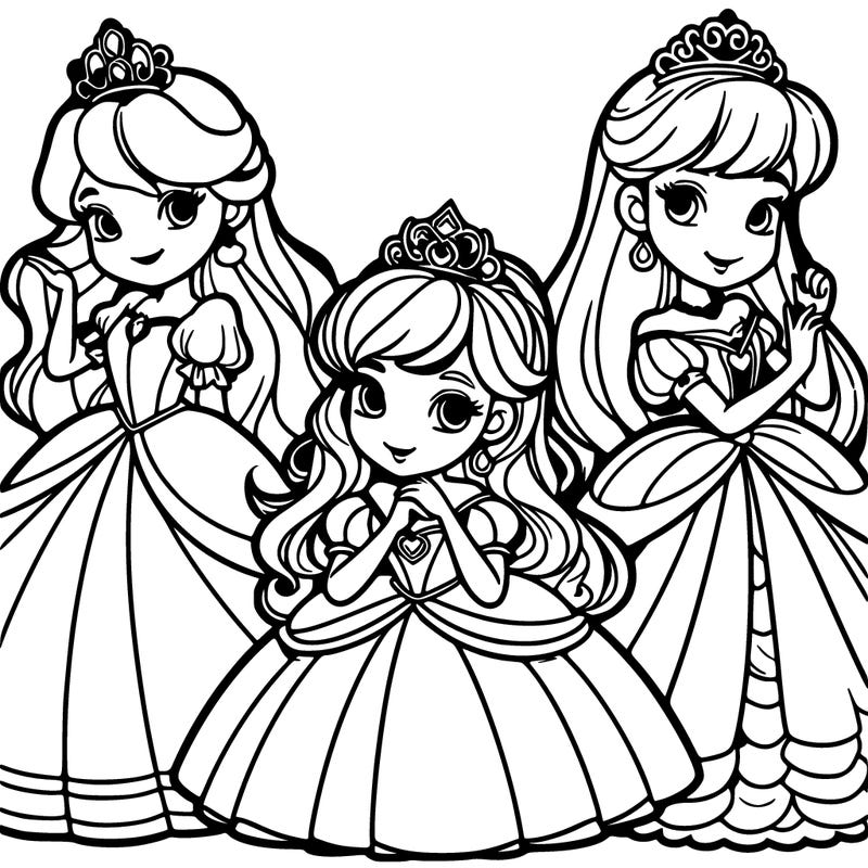 3 princesses