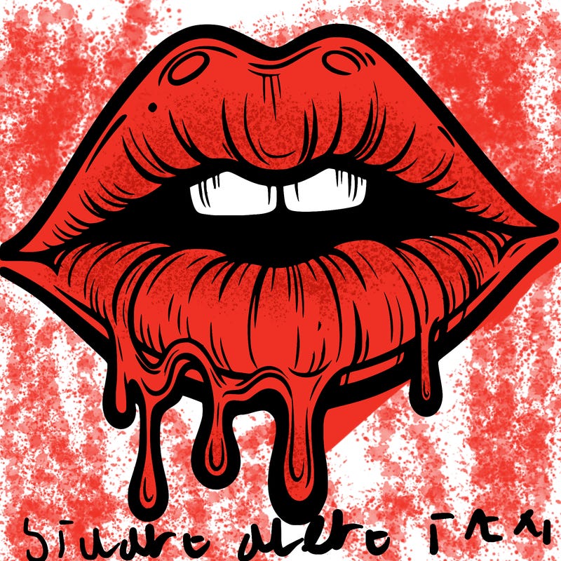 lips that look realistic and drip