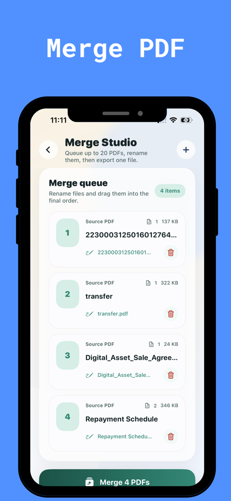 Image To PDF Converter & Merge - Utilities App | MWM