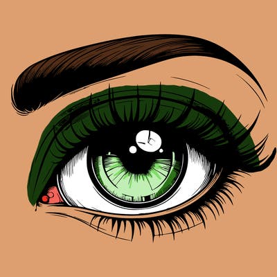 realistic eye