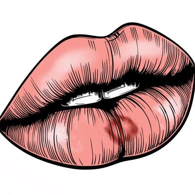 realistic lips