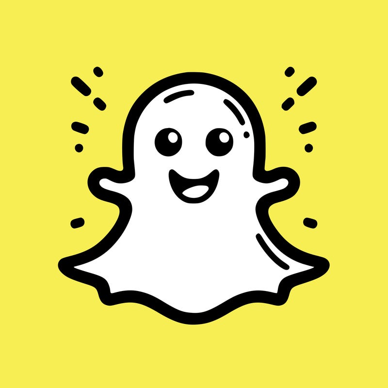regular snapchat logo