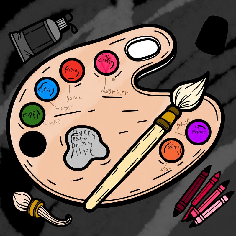 artist paint palette