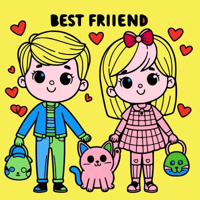 best friend boys and girls