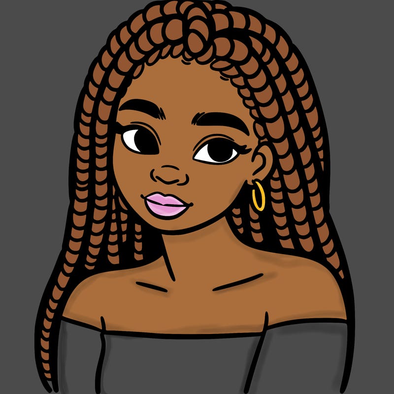 a black woman with braids