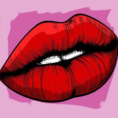realistic lips