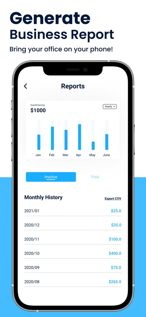 Invoice Maker゜- Create Invoice - Business App | MWM