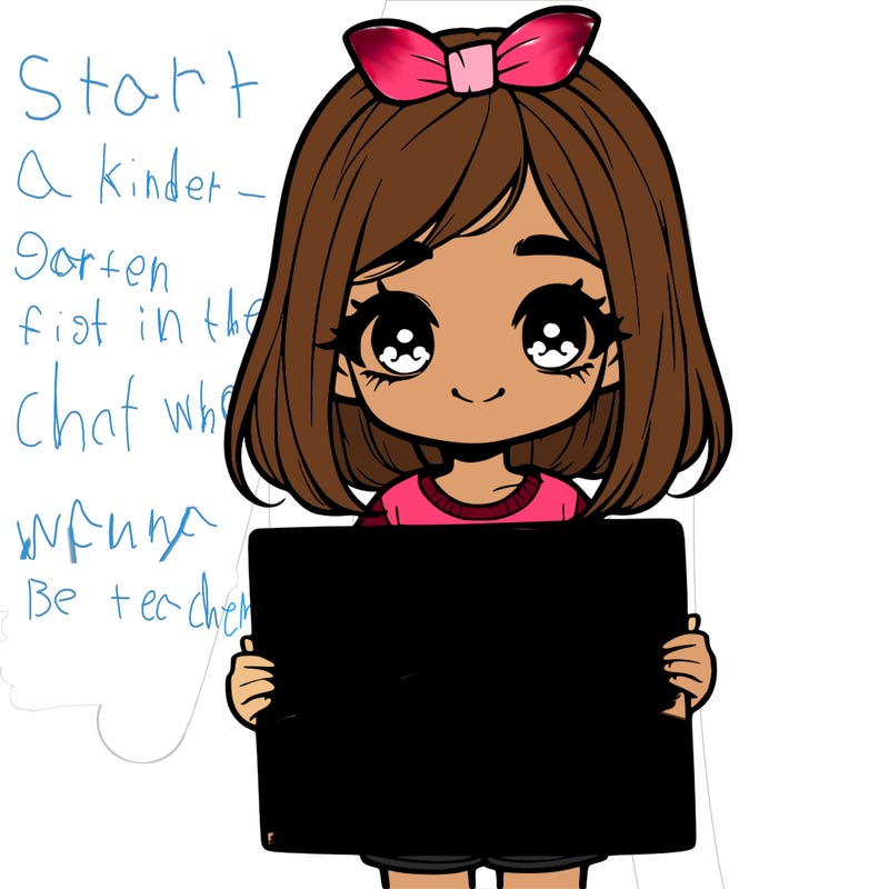 cute realistic girl holding a sign that says 20 likes?