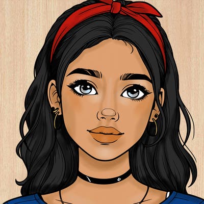 realistic teenage girl