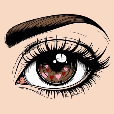 realistic eye