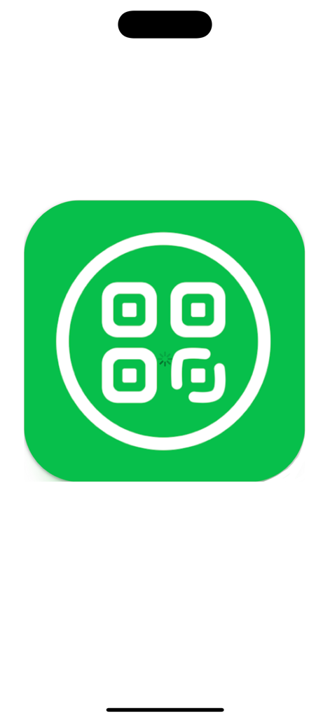 Ícone do aplicativo Web Messenger para Chat Duplo com um símbolo de grade branca em um fundo verde