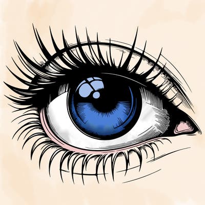 realistic eye