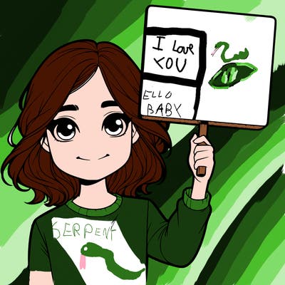 realistic girl holding up a sign