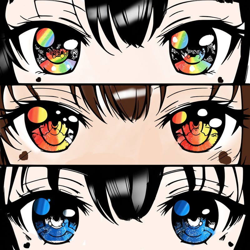 anime eyes